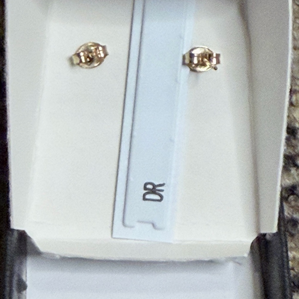 Elegant 18 KT Gold Sterling Silver Diamond Accent Dangle Earrings .925 china - Picture 7 of 8